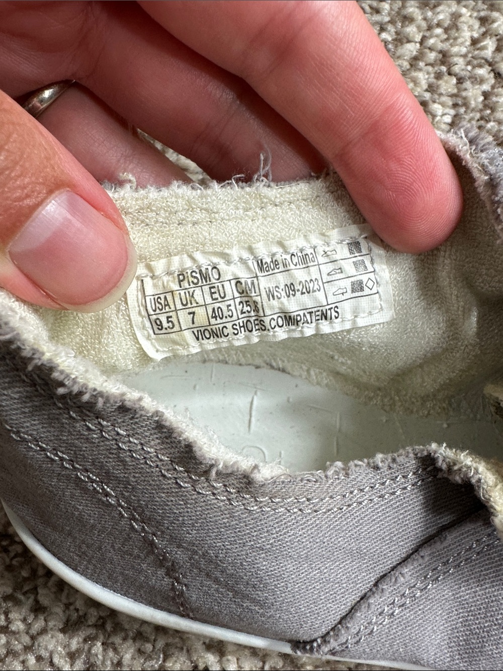 Vionic Pismo Canvas Washable Slip-on Sneakers - Picture 5 of 6
